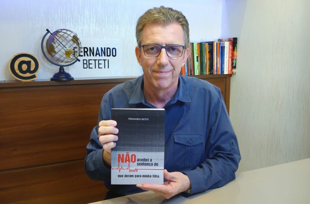 Jornalista maringaense Fernando Beteti lança livro sobre a luta de um