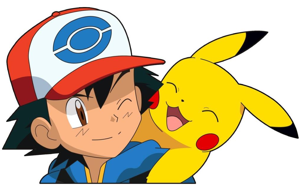 Desenhando um pouco Ash Ketchum e Pikachu Pokémon espero que