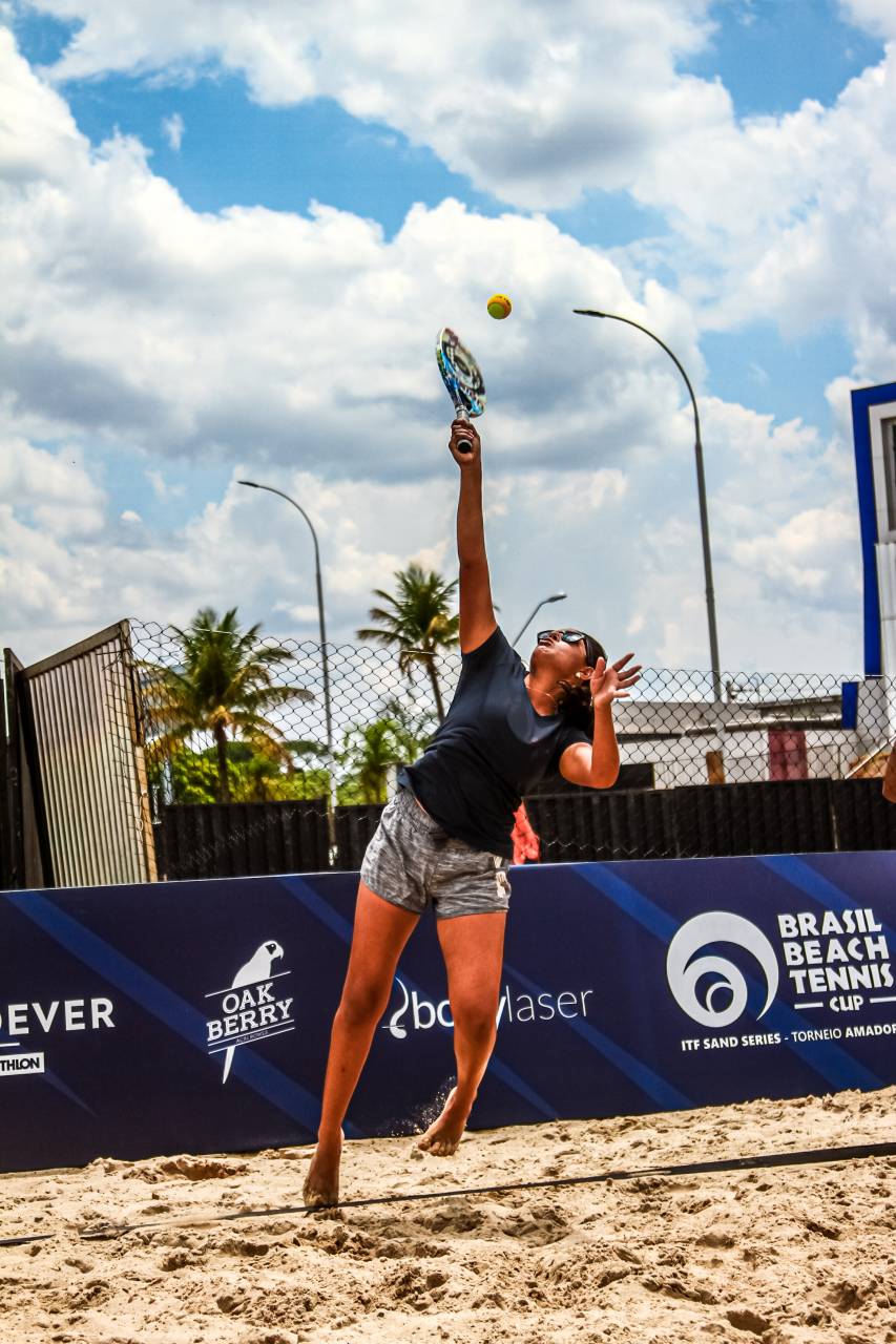 Virgínia, finalizou a campanha e seguiu para o beach tennis. 