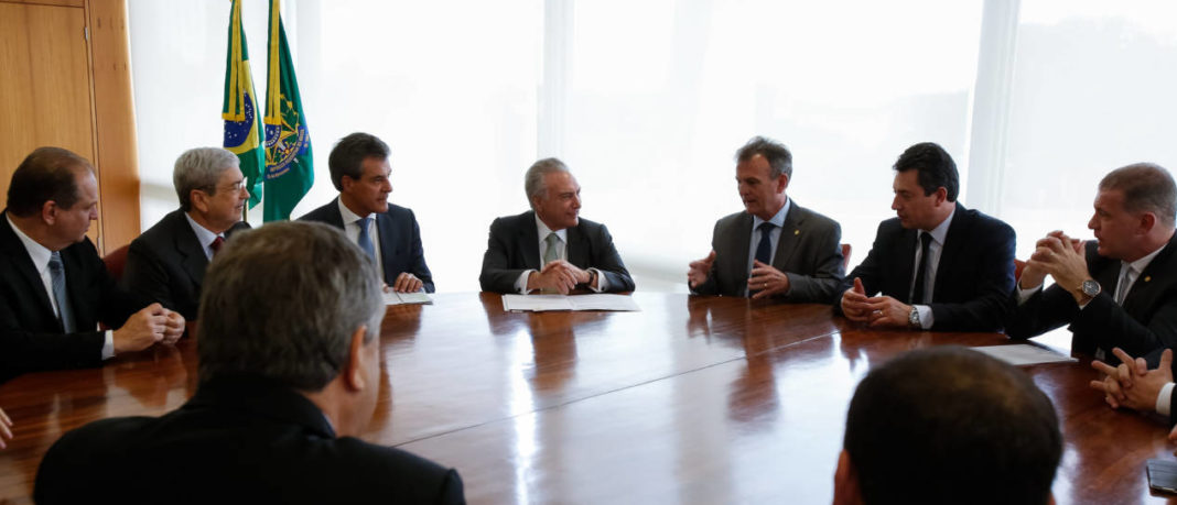 temer e a bancada do pr