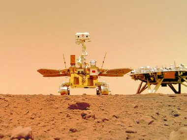 Robô chinês na superfície de Marte