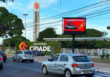 Triunfo OOH lança novo painel de LED na Av. Tuiuti (Shopping Cidade) em Maringá