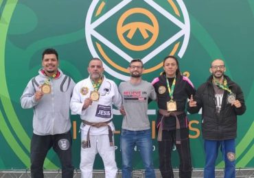 Equipe maringaense Dennis Jiu-jitsu Club ganha cinco medalhas de ouro no Campeonato Brasileiro em SP