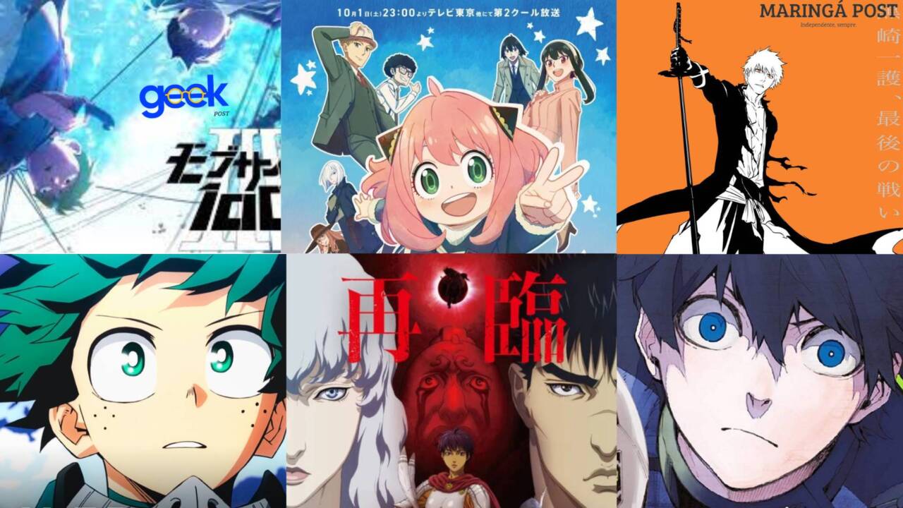 8 animes inéditos da temporada de Primavera 2023