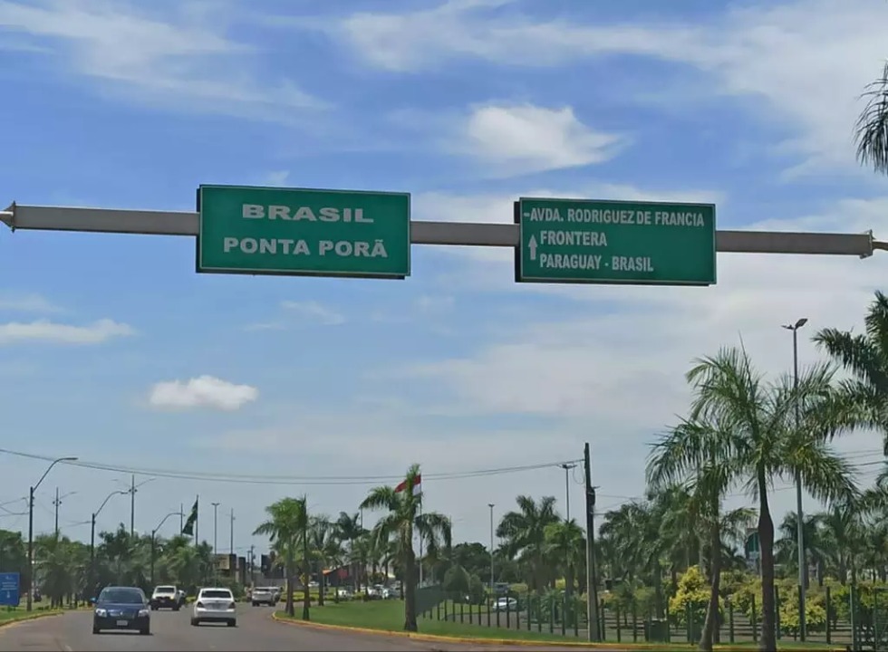 Fronteira Brasil - Paraguai