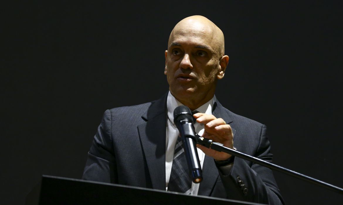 O presidente do TSE, Alexandre de Moraes