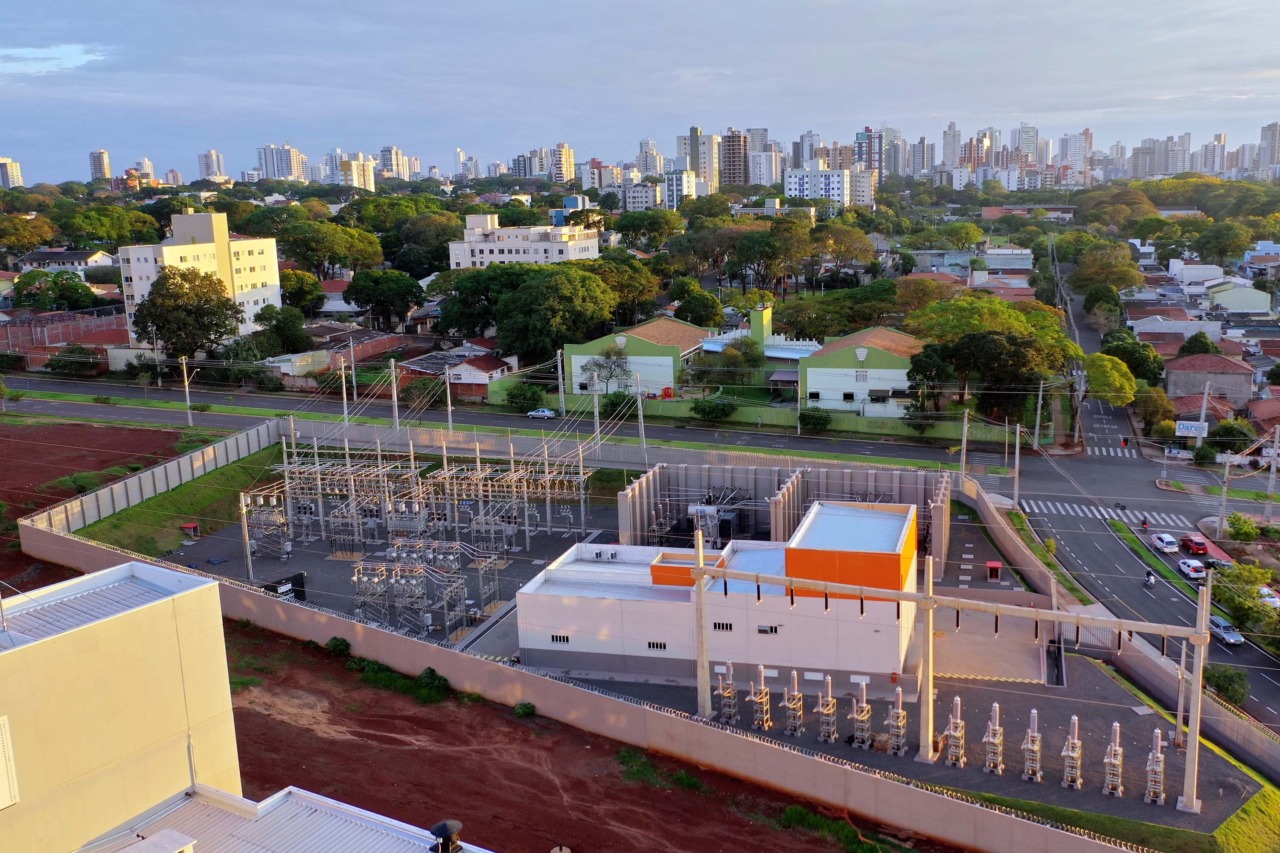 Copel - energia elétrica - Subestação Ingá, na Vila Esperança, em Maraingá.