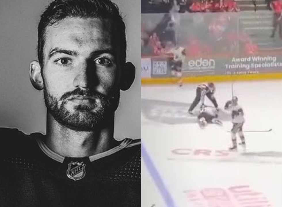 Jogador da NHL leva 90 pontos no rosto após ser atingido por patim