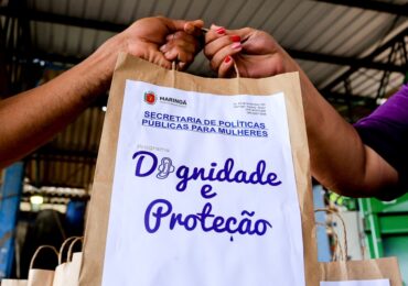 Maringá promove mobilização pelo fim da violência contra a mulher durante 'Prefeitura nos Bairros'