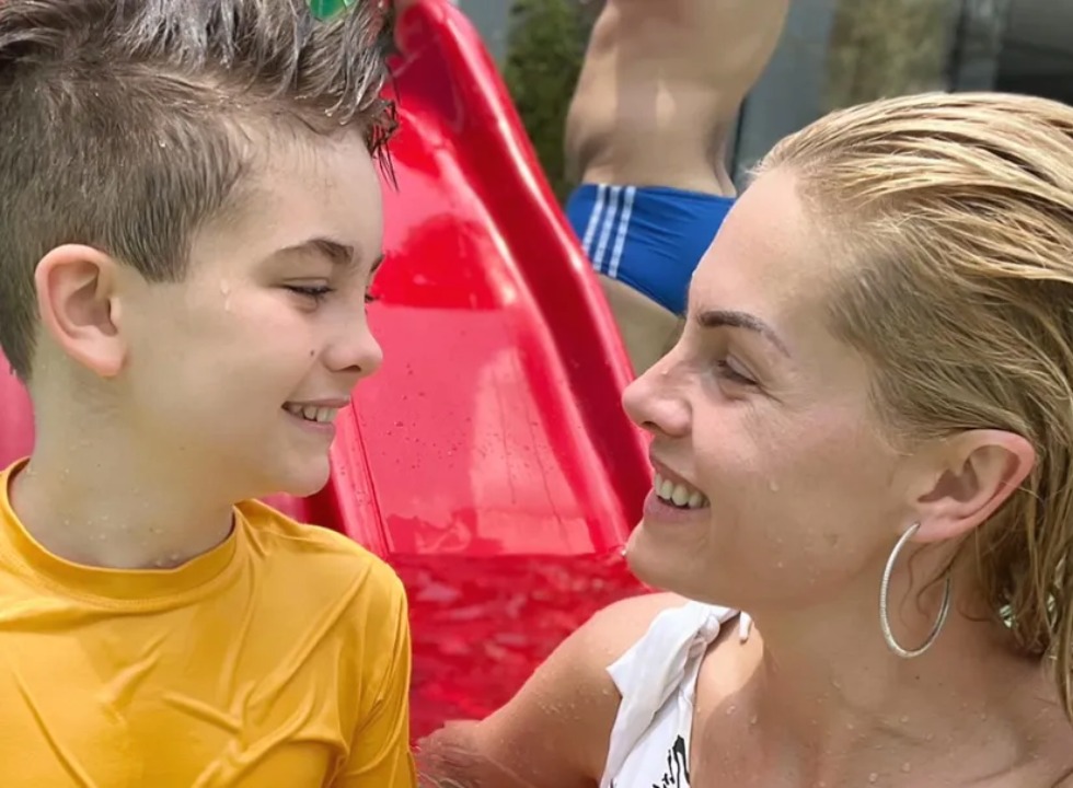 Ana Hickmann e filho