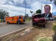 Motorista de caminhão morre após acidente com trem, em Jandaia do Sul