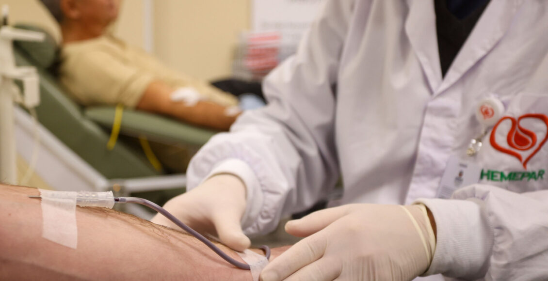 Hemepar, Doação De Sangue Foto Gilson Abreu