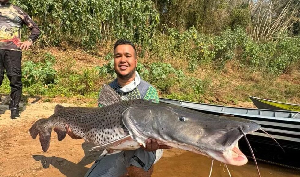 Apos Pescar Pintado De Quase Dois Metros Jovem Defende Pesca Esportiva