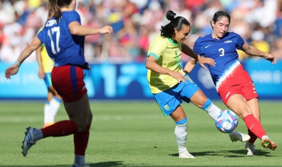 Brasil Prata Futebol Feminino Reves Contra Eua Final