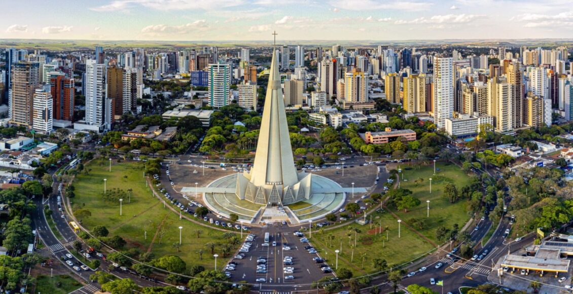 Drone Catedral Maringá