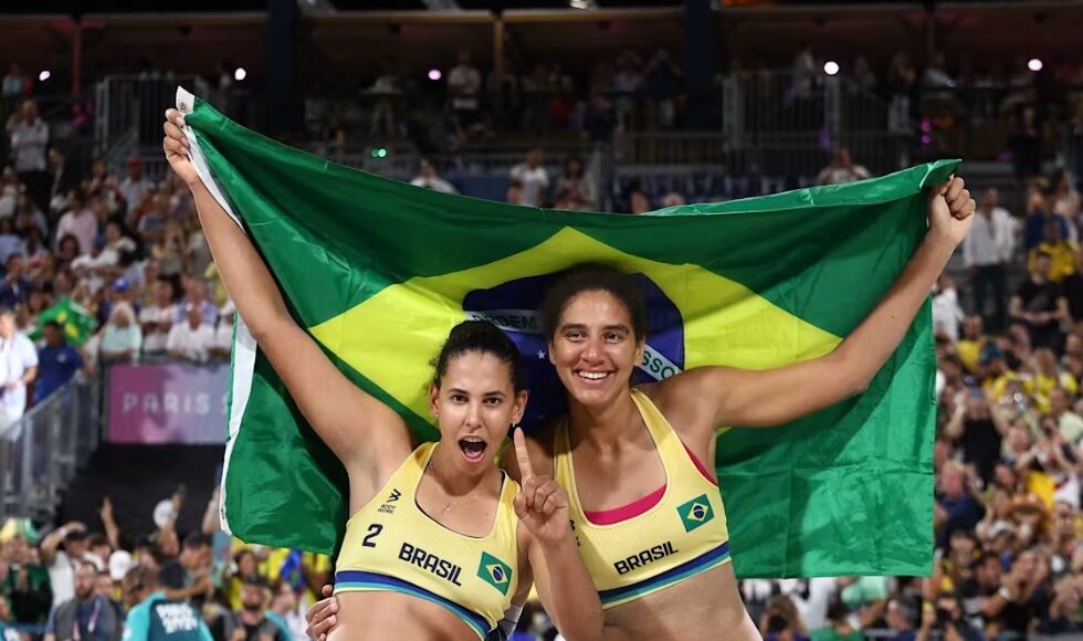 Duda Ana Patricia Garantem Ouro Olimpico Brasil Volei De Praia