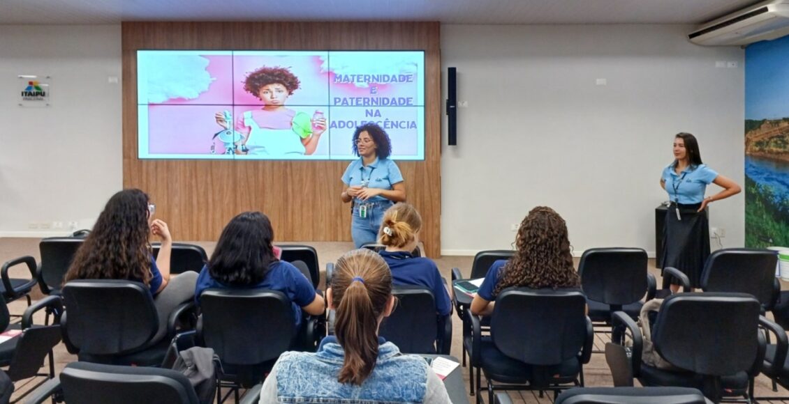 Estagiarias Itaipu Criam Projeto Educacao Para Jovens Adolescentes