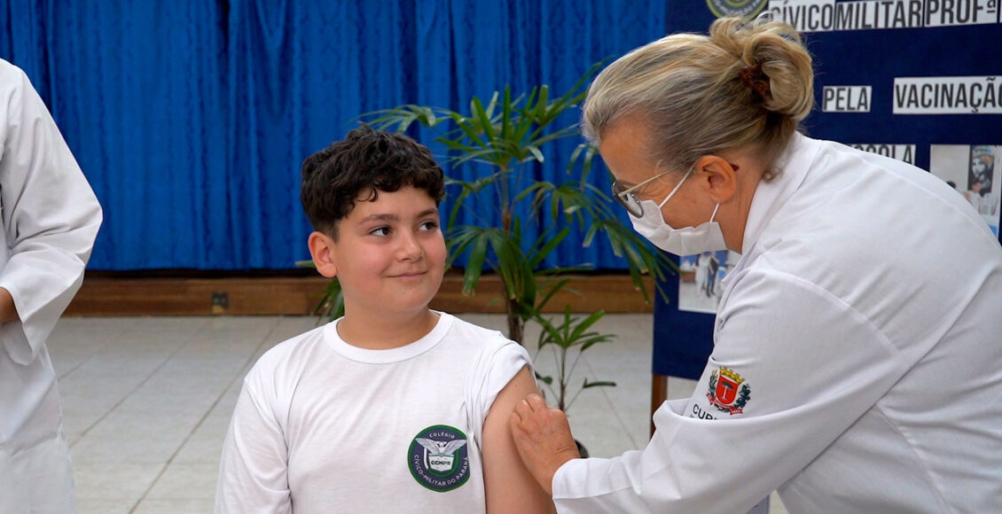 Primeira Etapa Forca Tarefa Vacinacao Nas Escolas Parana Soma Mais De 86 Mil Doses Aplicadas