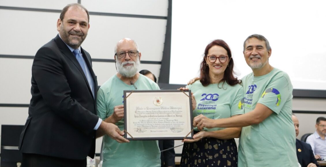 Homenagem Da Camara De Vereadores De Maringa Marca 74 Anos Da Igreja Luterana Na Cidade