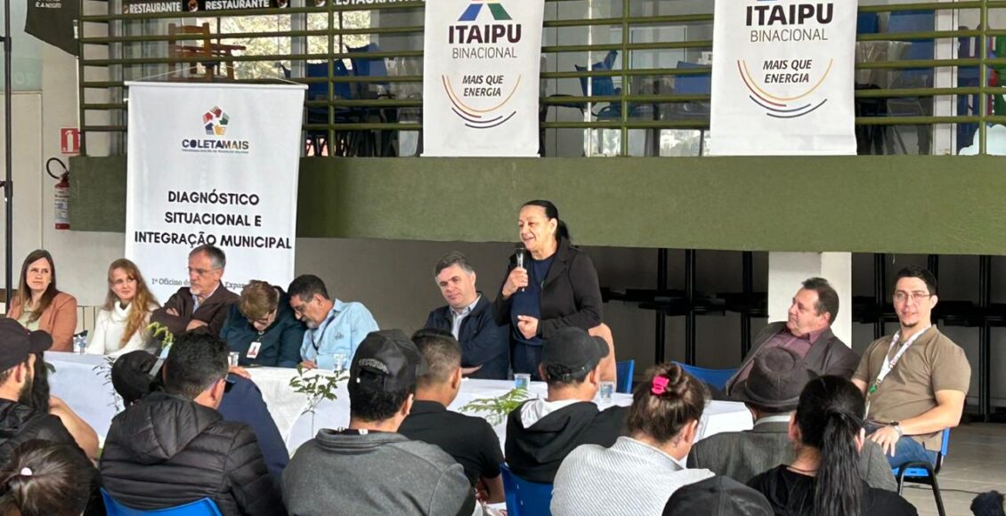 Projeto Coleta Mais Da Itaipu Binacional E Apresentado A 700 Catadores De 50 Municipios Do Parana