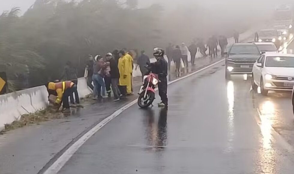 Tragedia Duas Pessoas Morrem Em Acidente Entre Carro E Caminhao Carga De Alimentos E Saqueada Durante Socorro