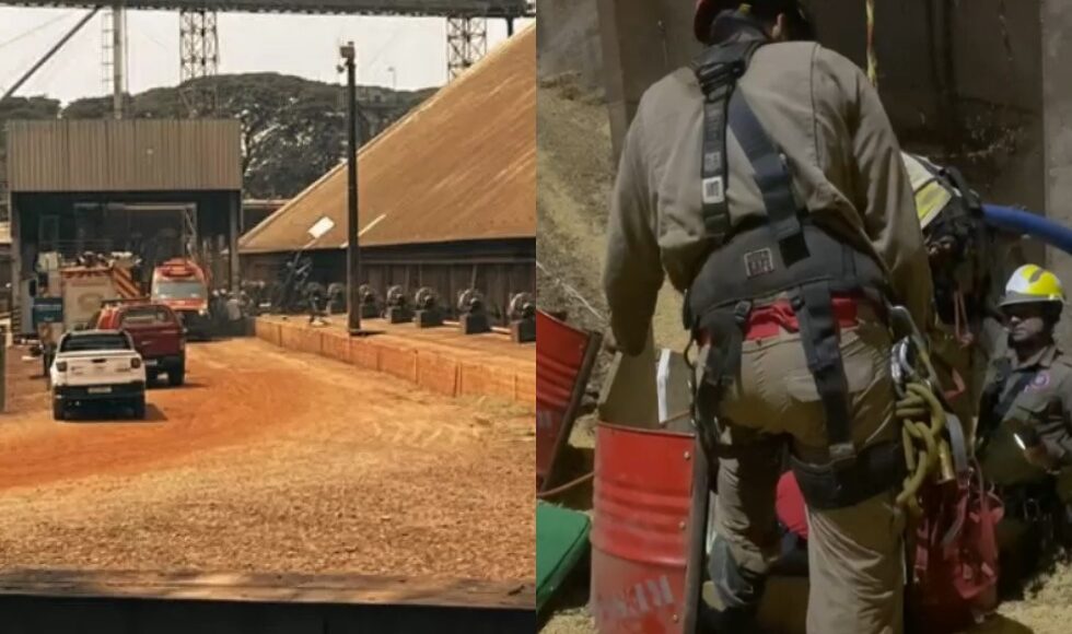 Video Trabalhador E Soterrado Por Soja E Resgatado Apos 8 Horas Em Cooperativa De Maringa