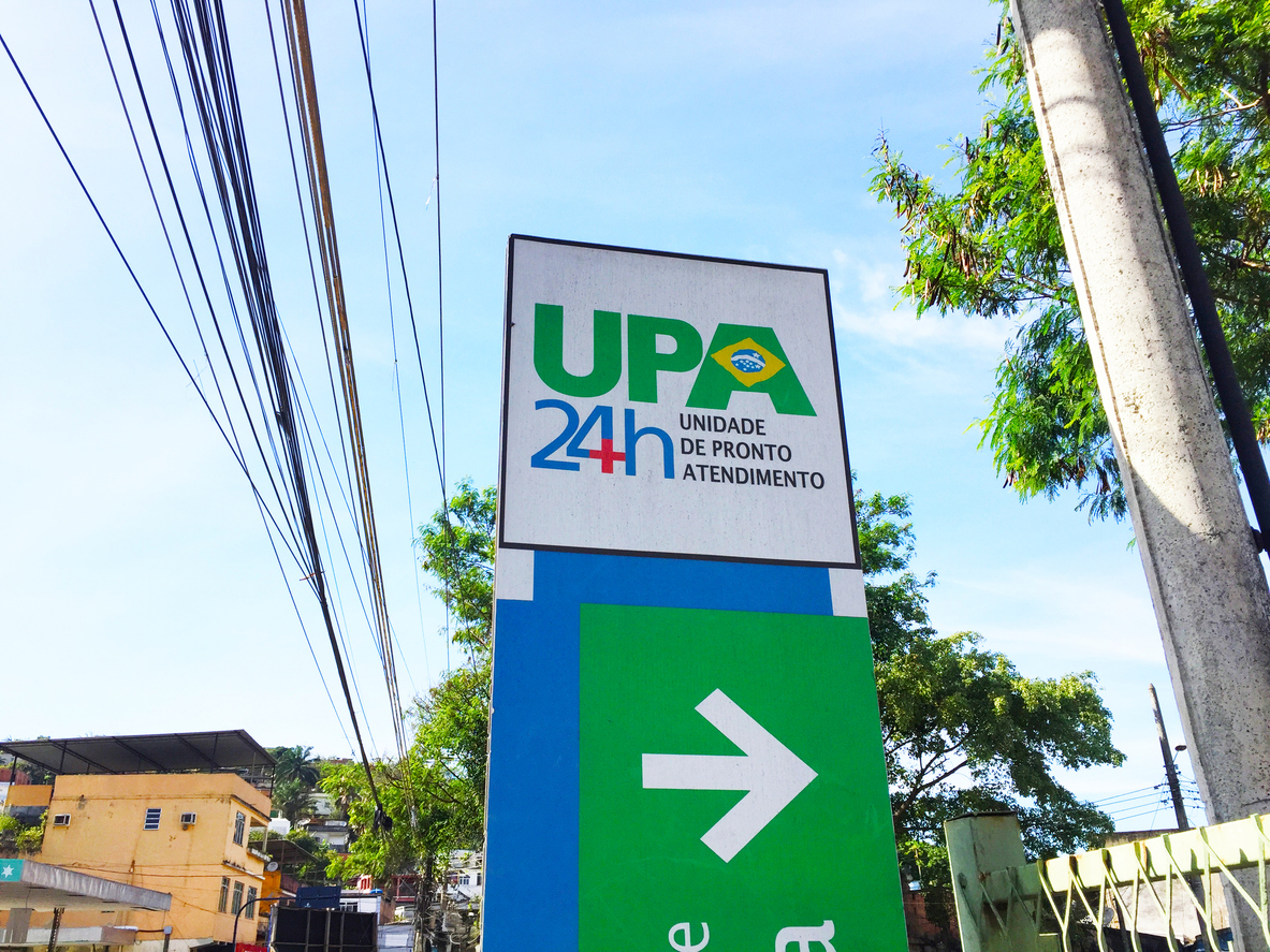 Rio De Janeiro, Brazil The Upa 24h Emergency Care Units Are Health Units Of Intermediate Complexity, Basic Joints And Mobile Emergency Care Service Samu 192.