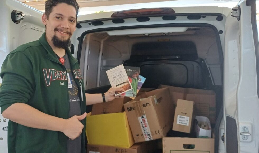 Itaipu Arrecada Mais De Mil Livros Para Bibliotecas Do Rio Grande Do Sul