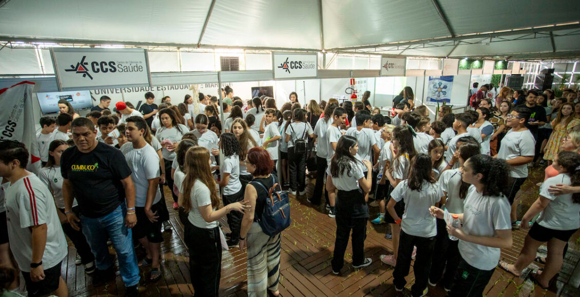 Pavilhao Cientifico Encanta Visitantes E Abre Parana Faz Ciencia Na Uem