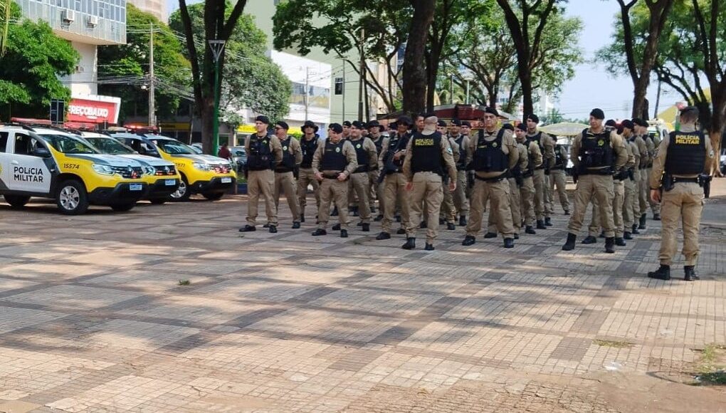 Reforco Na Seguranca Policia Militar De Maringa Intensifica Patrulhamento Com A Operacao Forca Total