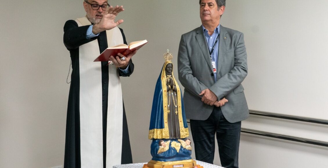 Seguranca Empresarial Da Itaipu Inaugura Capela Para Nossa Senhora Aparecida