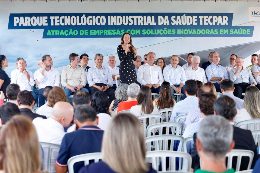 Deputada Maria Victoria Participa Do Inicio Das Obras Do Parque Tecnologico Do Tecpar Em Maringa