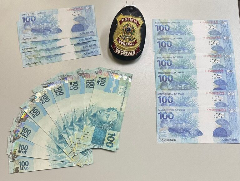 Pf Apreende Rs 10 Mil Em Notas Falsas Em 4 Cidades Do Parana Rs 7 Mil Foram Encontrados Em Sarandi