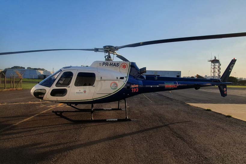 Trabalhador Leva Choque Eletrico De 13 Mil Volts E E Trazido De Helicpotero Para Hospital De Maringa