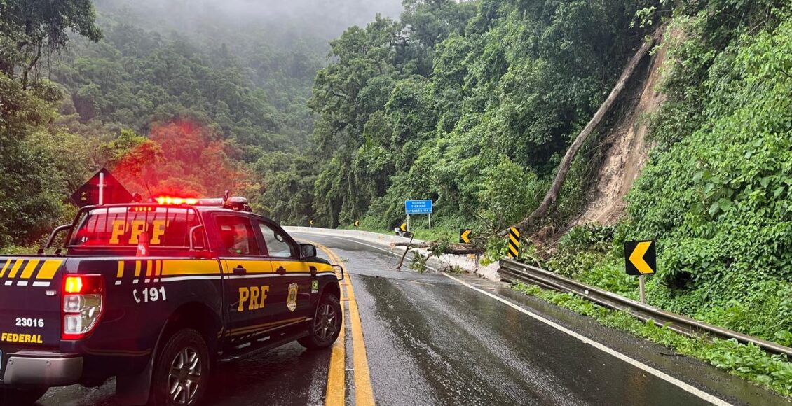 Apos Novos Deslizamentos Br 277 Segue Totalmente Interditada Na Serra Da Esperanca