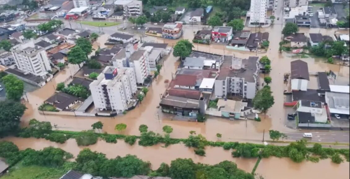 Chuvas Intensas Atingem Santa Catarina E Causam Alagamentos