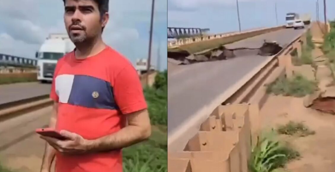 Livramento Vereador Escapa Por Pouco Da Queda De Ponte Entre Maranhao E Tocantnis Veja O Video