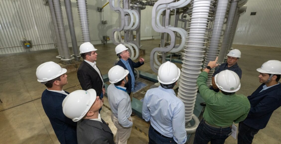 Ccee E Epe Visitam Itaipu E Obras Do Sistema De Transmissao De Energia Da Usina