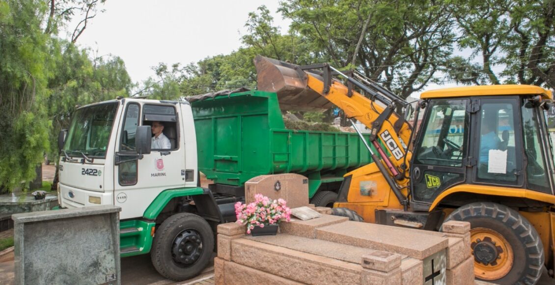 Prefeitura De Maringa Inicia Mutirao De Limpeza E Rocada No Cemiterio Municipal