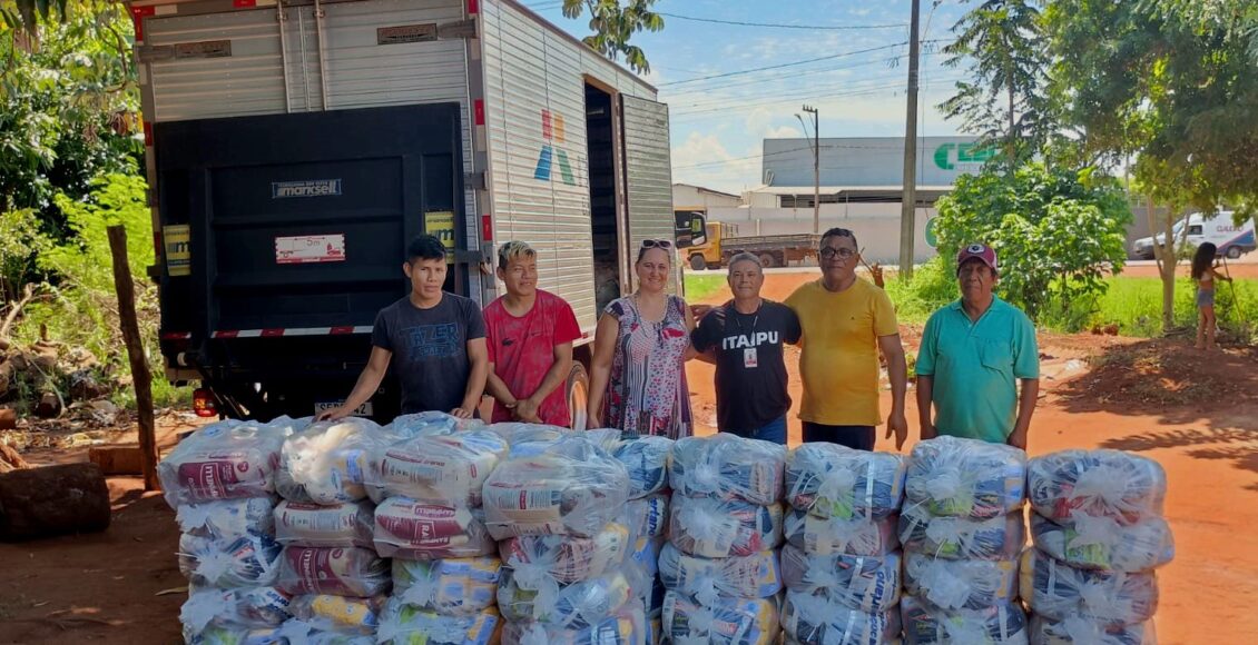 Itaipu Apoia Distribuicao De Alimentos Para Comunidades Indigenas Da Regiao Oeste