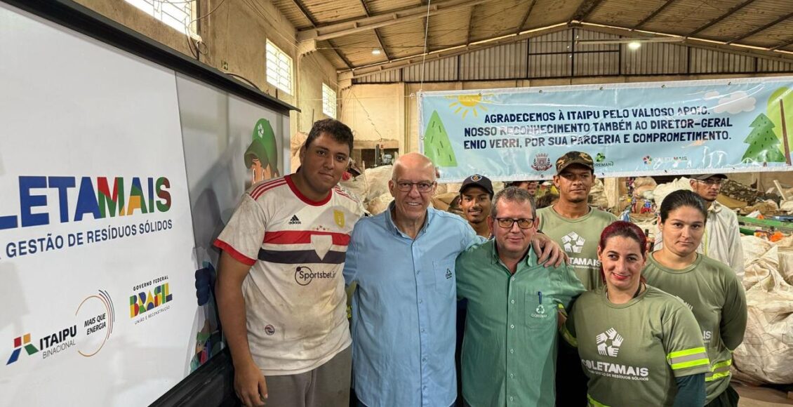 Associacao De Catadoresas De Mandaguacu Recebe Equipamentos Da Itaipu Binacional