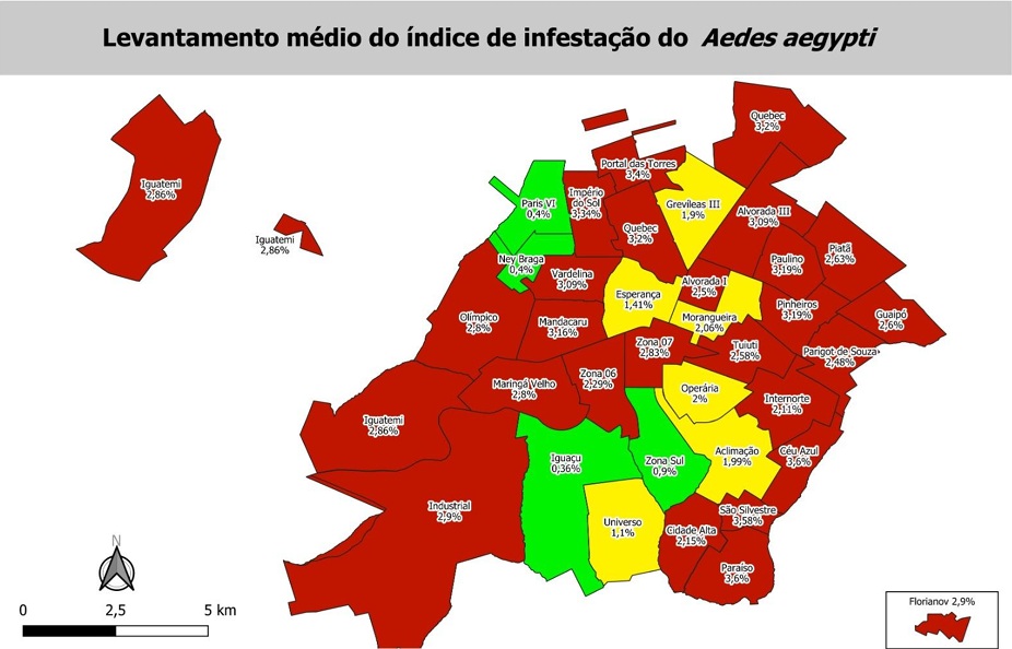 Mapa Lira