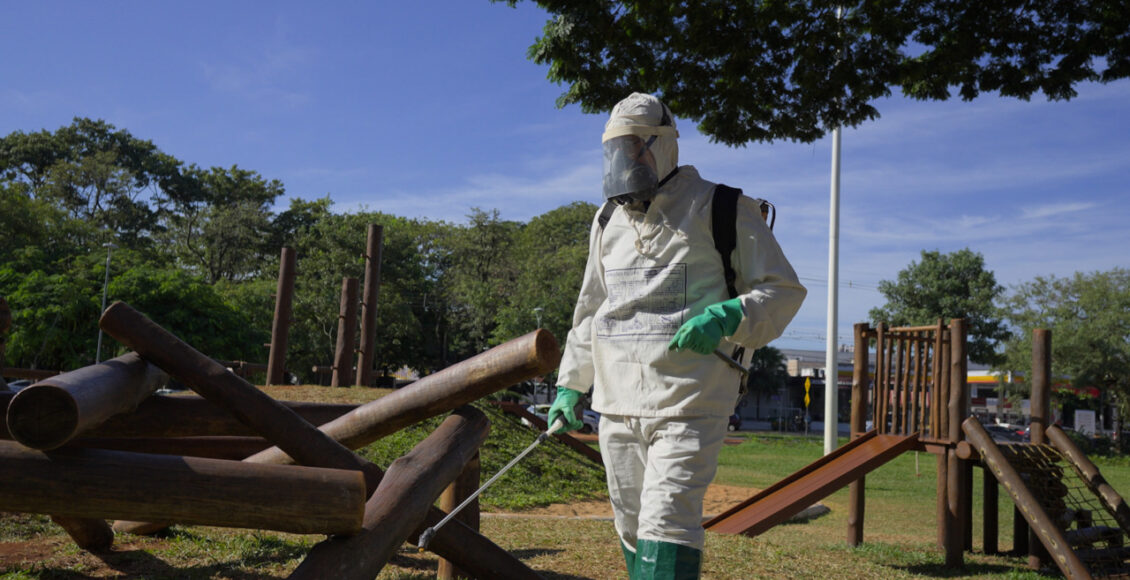 Combate A Dengue Parque De Exposicoes Recebe Aplicacao De Inseticida Nesta Quarta 7