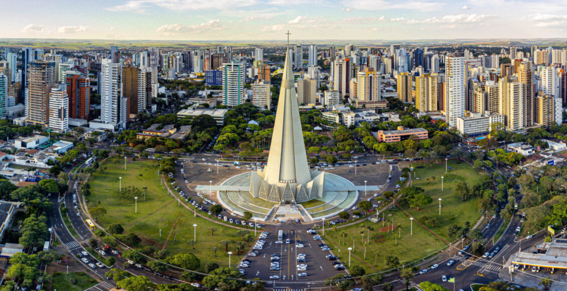 Drone Catedral Maringá
