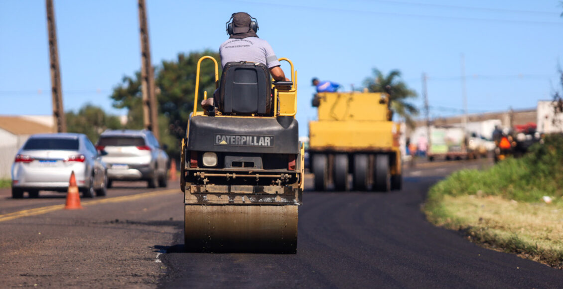 Prefeitura Segue Com Operacao De Manutencao Asfaltica No Contorno Sul De Maringa