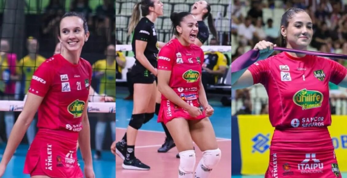 Tres Jogadoras Do Unilife Maringa Sao Pre Convocadas Para A Selcao Brasileira Na Liga Das Nacoes De Volei