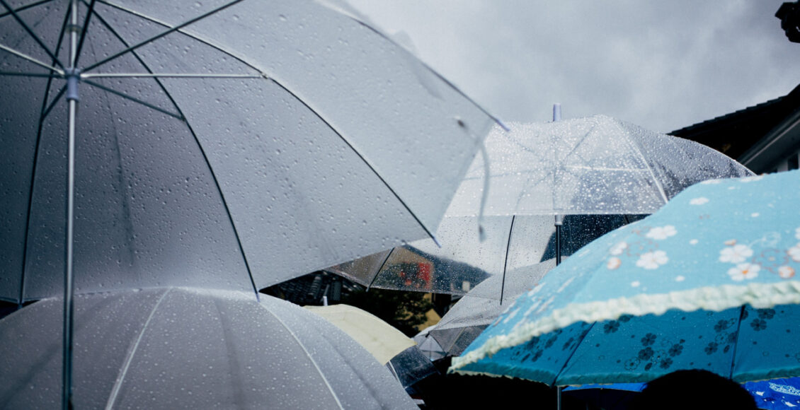 Rainy Day And Umbrella
