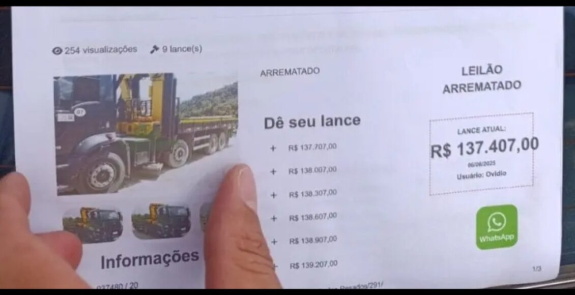 Golpe Do Falso Leilao Morador Do Rio Grande Do Sul Perde R 150 Mil E So Descobre Ao Chegar Em Maringa
