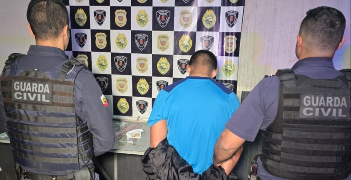 Jovem De 22 Anos E Preso Por Trafico De Drogas No Centro De Maringa
