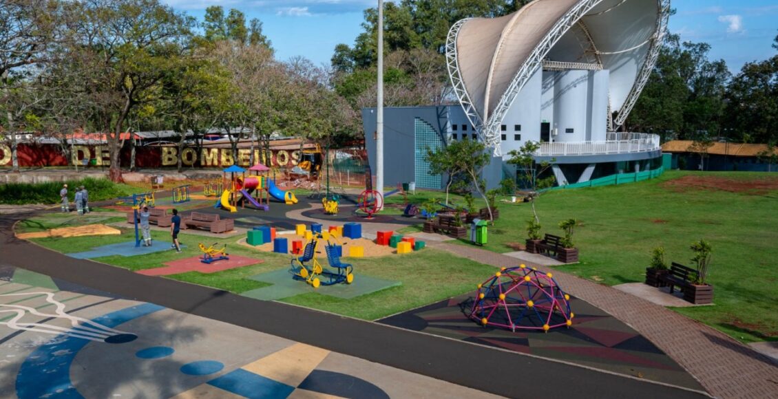 Parquinho E Academia Do Gramadao Em Foz Do Iguacu Passarao Por Melhorias